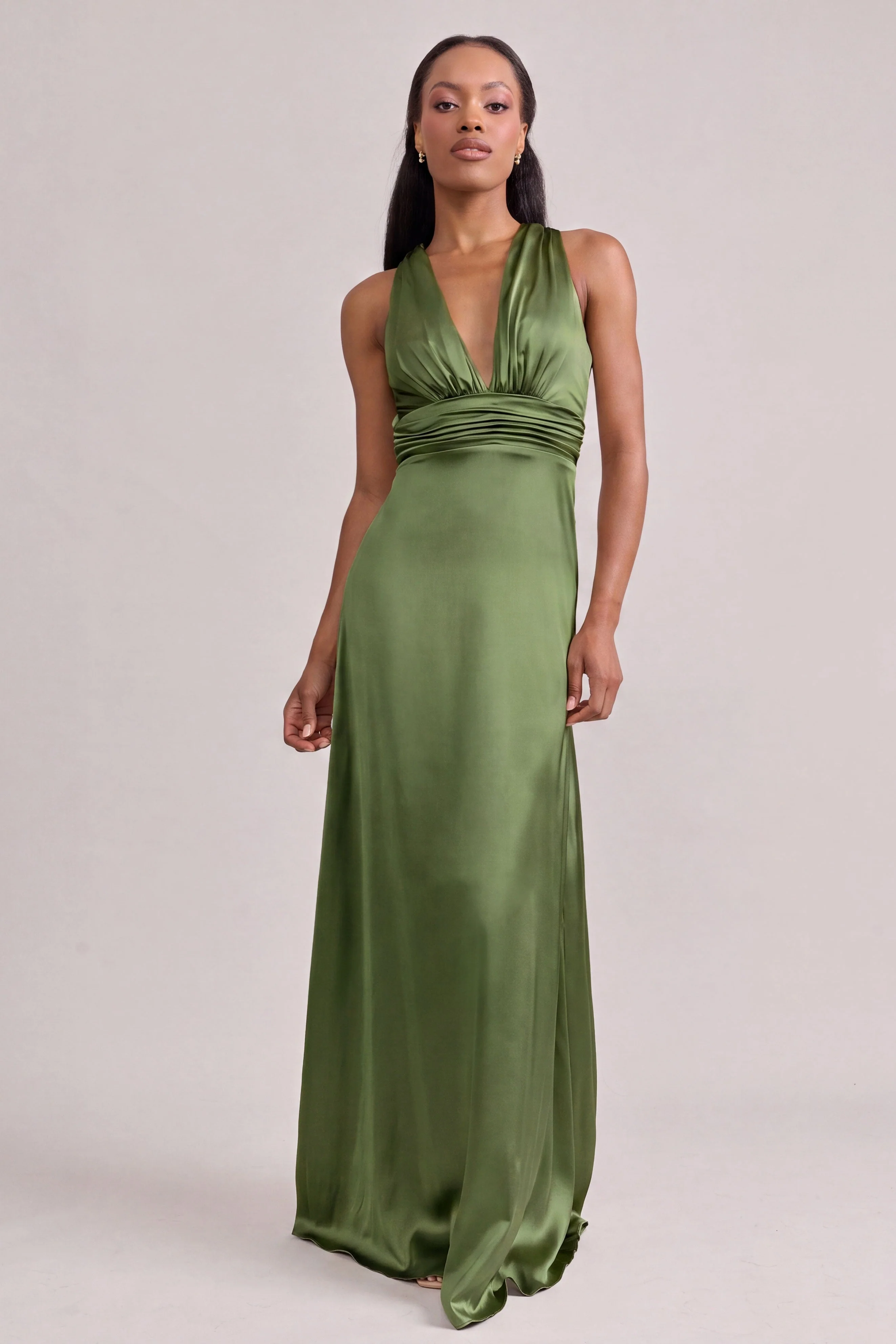 Dylan Satin Dress | Made To Order - Image 185