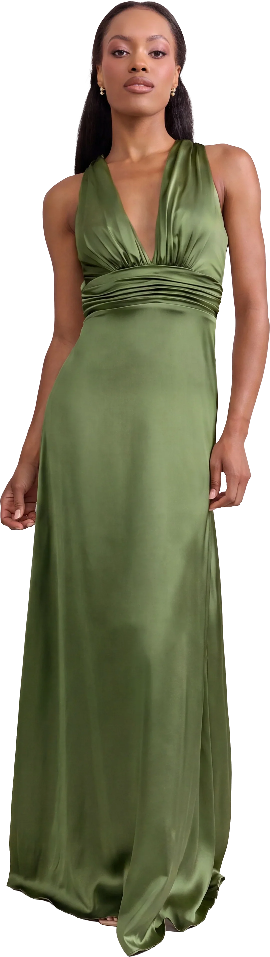 Dylan Satin Dress | Made To Order - Image 193