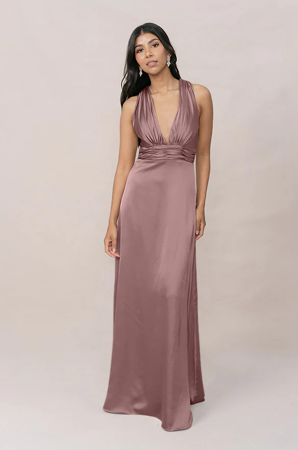 Dylan Satin Dress | Made To Order - Image 75