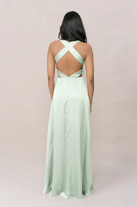 Dylan Satin Dress | Made To Order - Image 8