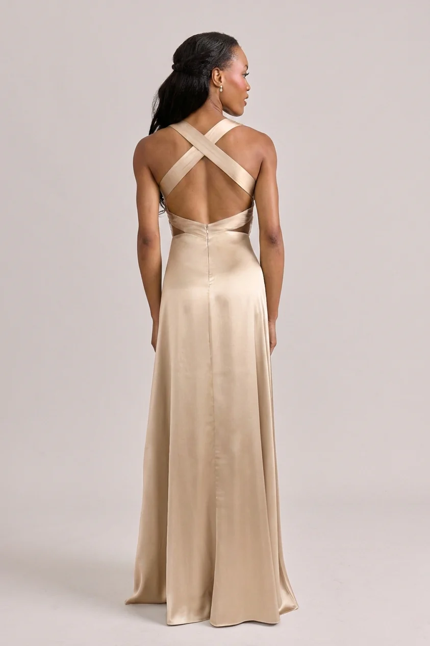 Dylan Satin Dress | Ready To Ship - Image 11