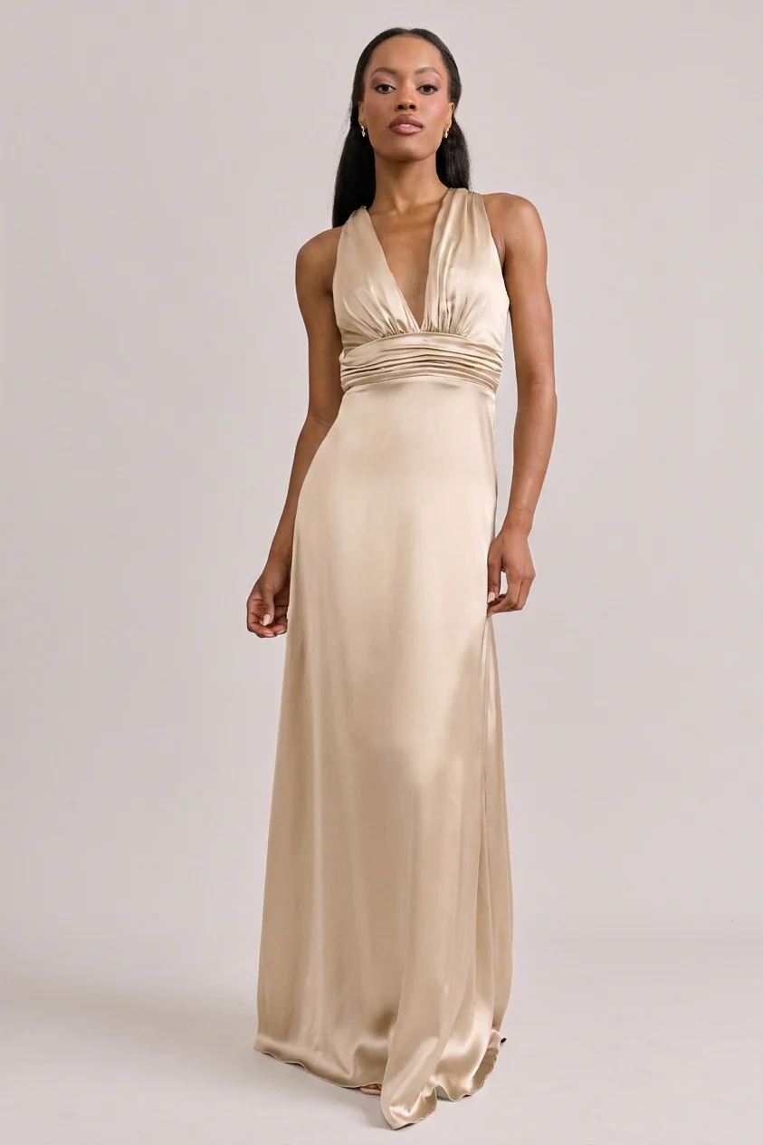 Dylan Satin Dress | Ready To Ship - Image 12