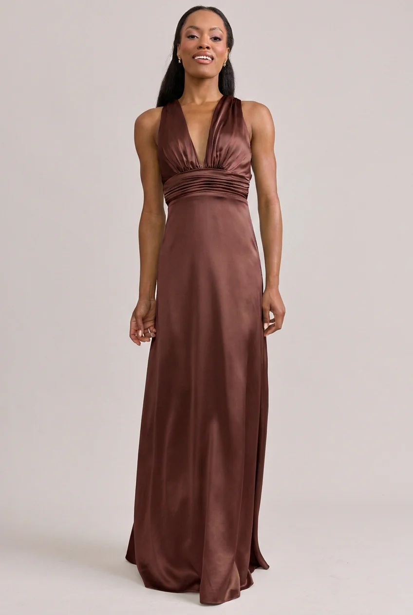 Dylan Satin Dress | Ready To Ship - Image 13