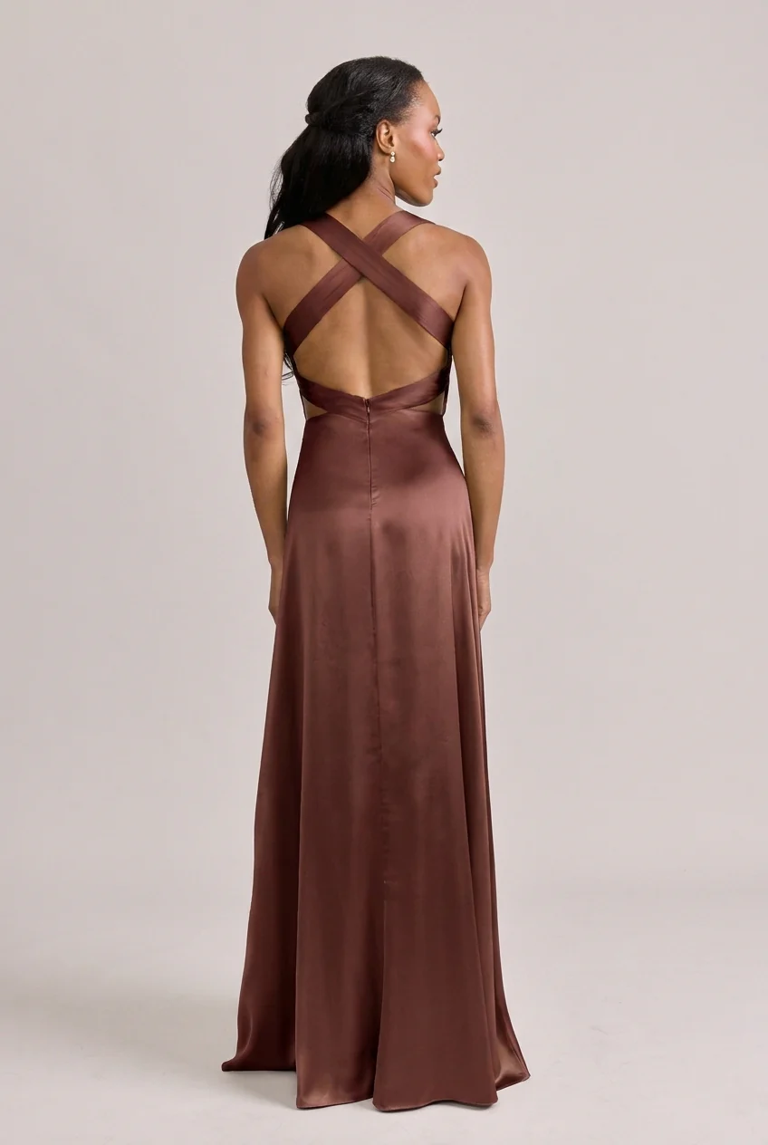 Dylan Satin Dress | Ready To Ship - Image 14