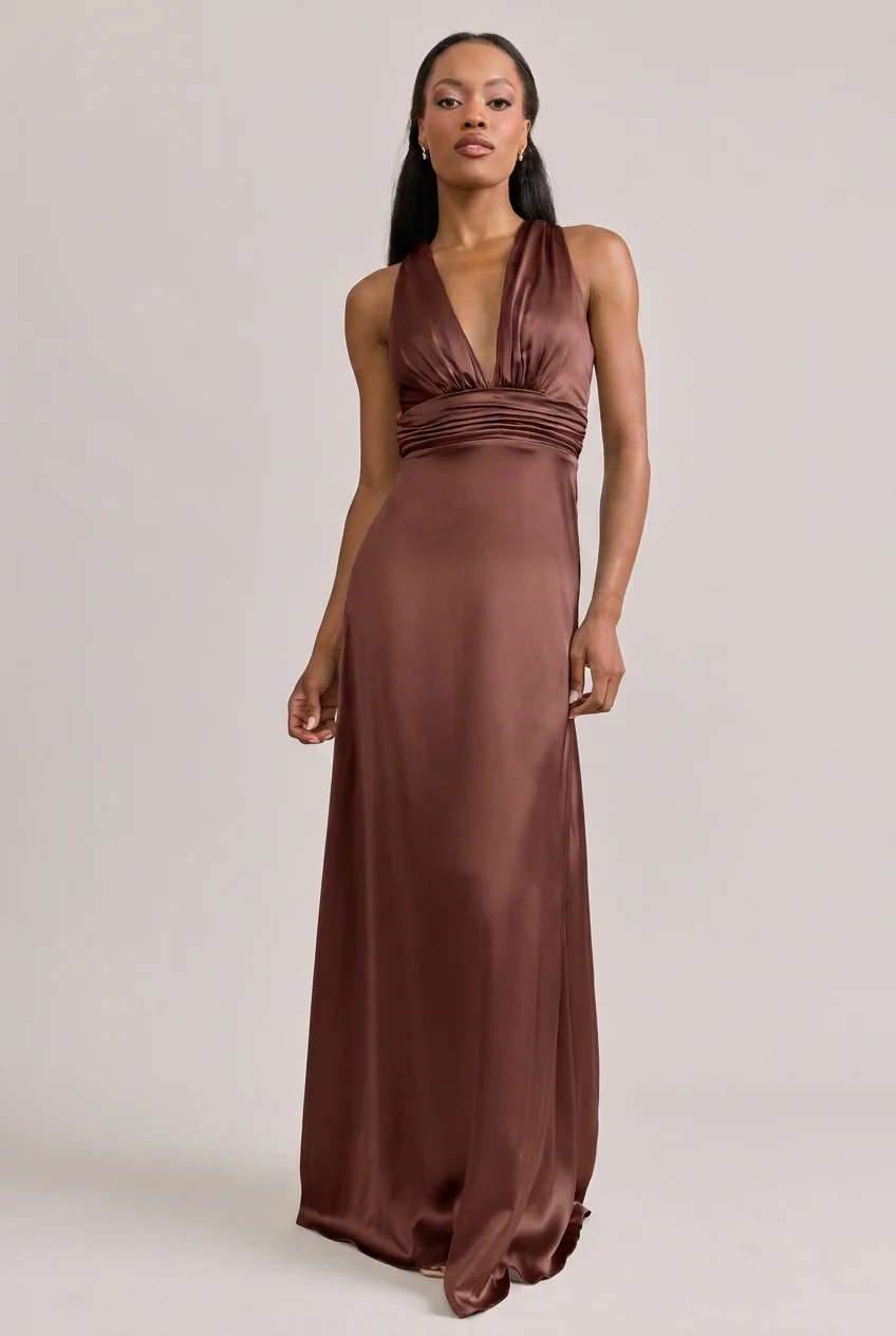 Dylan Satin Dress | Ready To Ship - Image 15