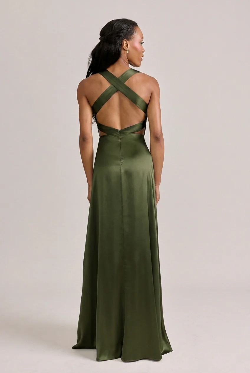 Dylan Satin Dress | Ready To Ship - Image 8