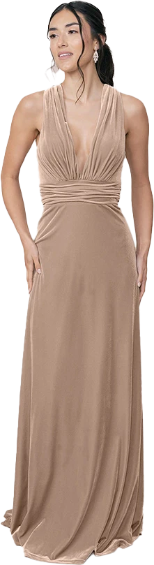 Dylan Velvet Dress | Made To Order - Image 10