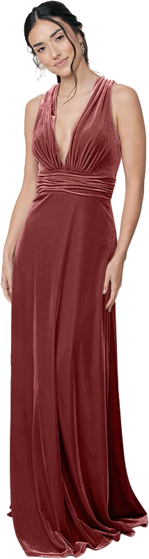 Dylan Velvet Dress | Made To Order - Image 14