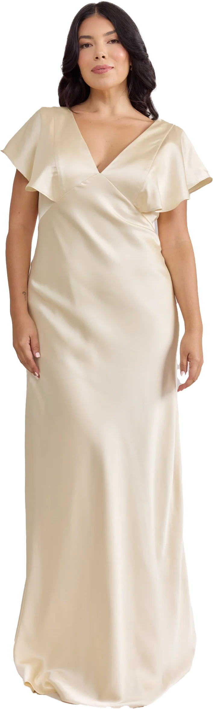 Eden Satin Dress | Made To Order - Image 135