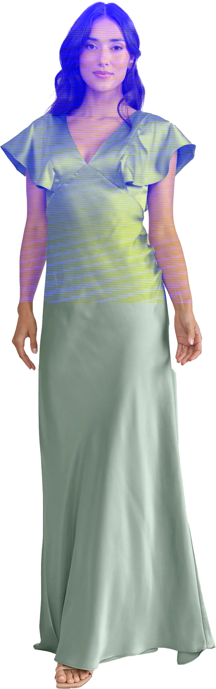 Eden Satin Dress | Made To Order - Image 146