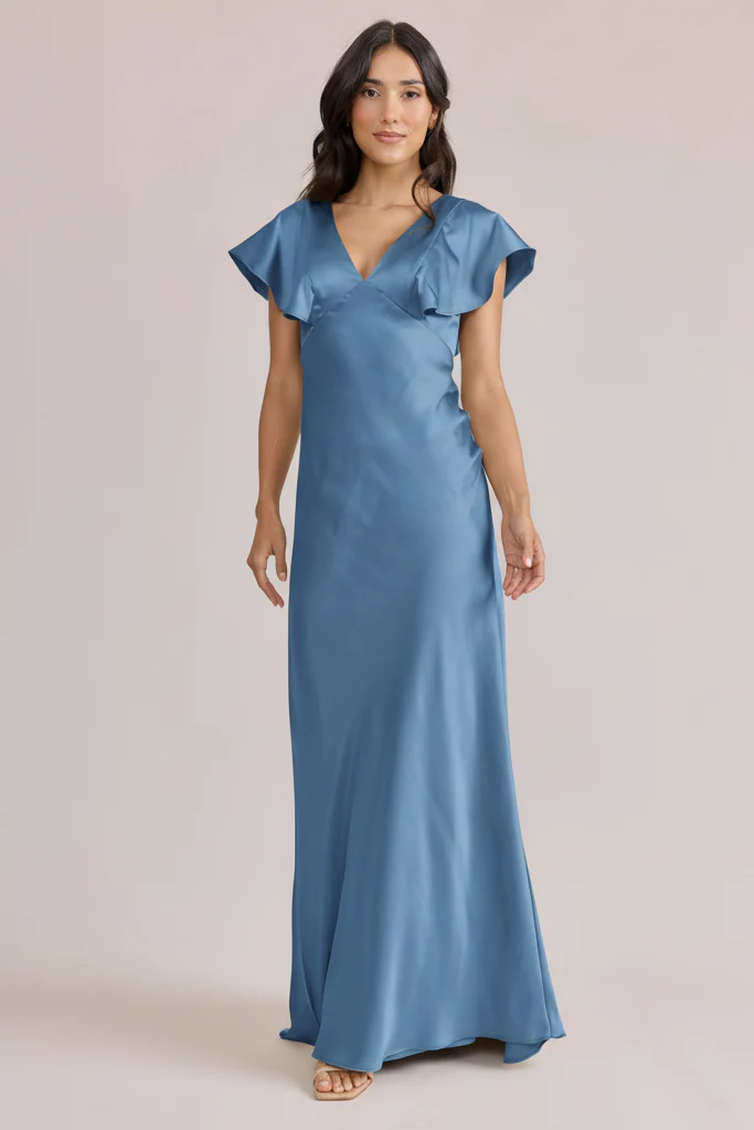 Eden Satin Dress | Made To Order - Image 155