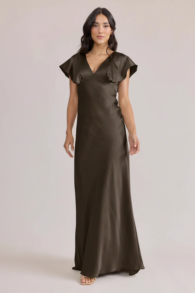 Eden Satin Dress | Made To Order - Image 165
