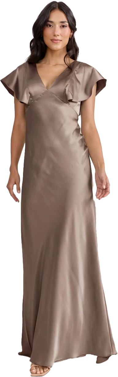 Eden Satin Dress | Made To Order - Image 170