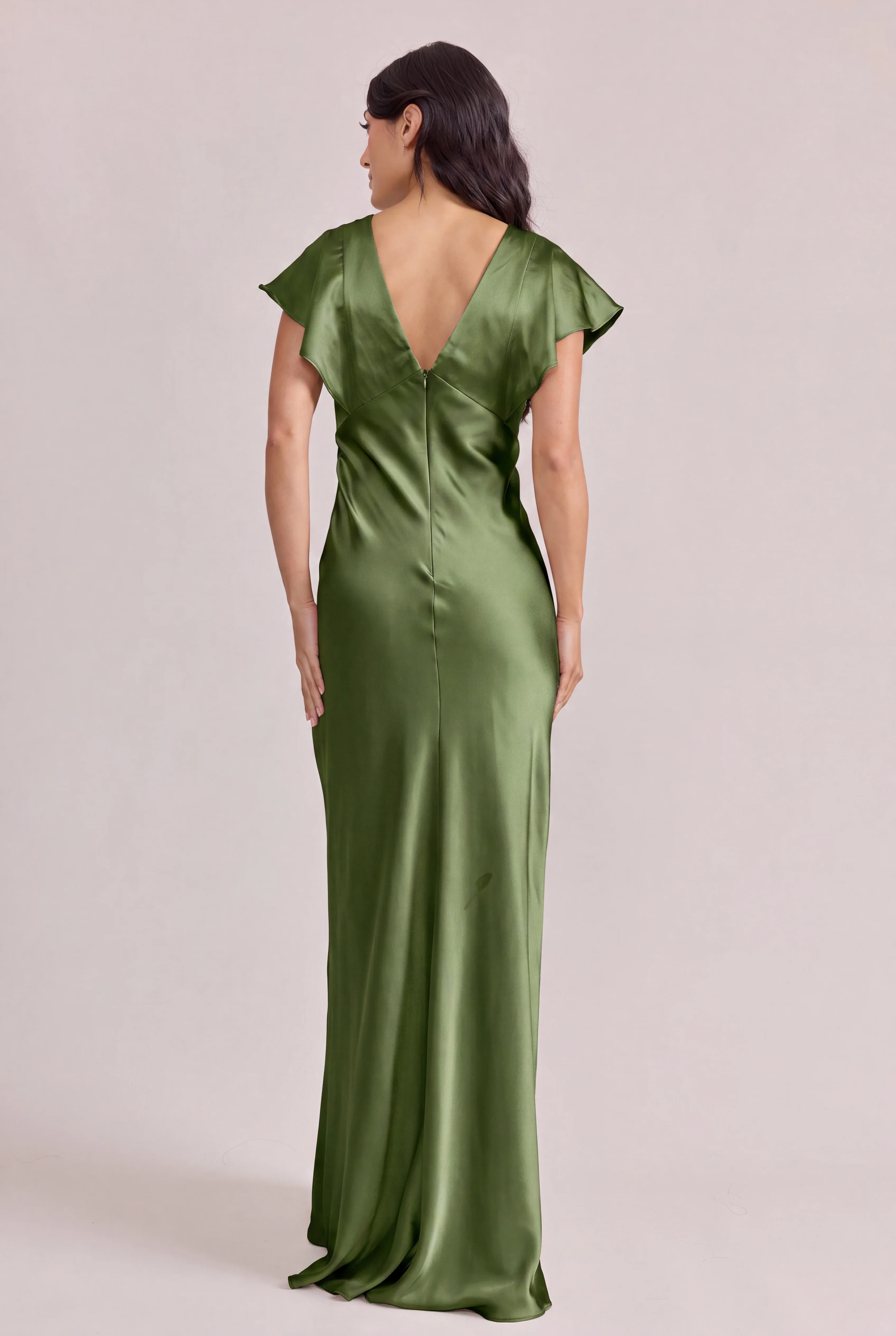 Eden Satin Dress | Made To Order - Image 178