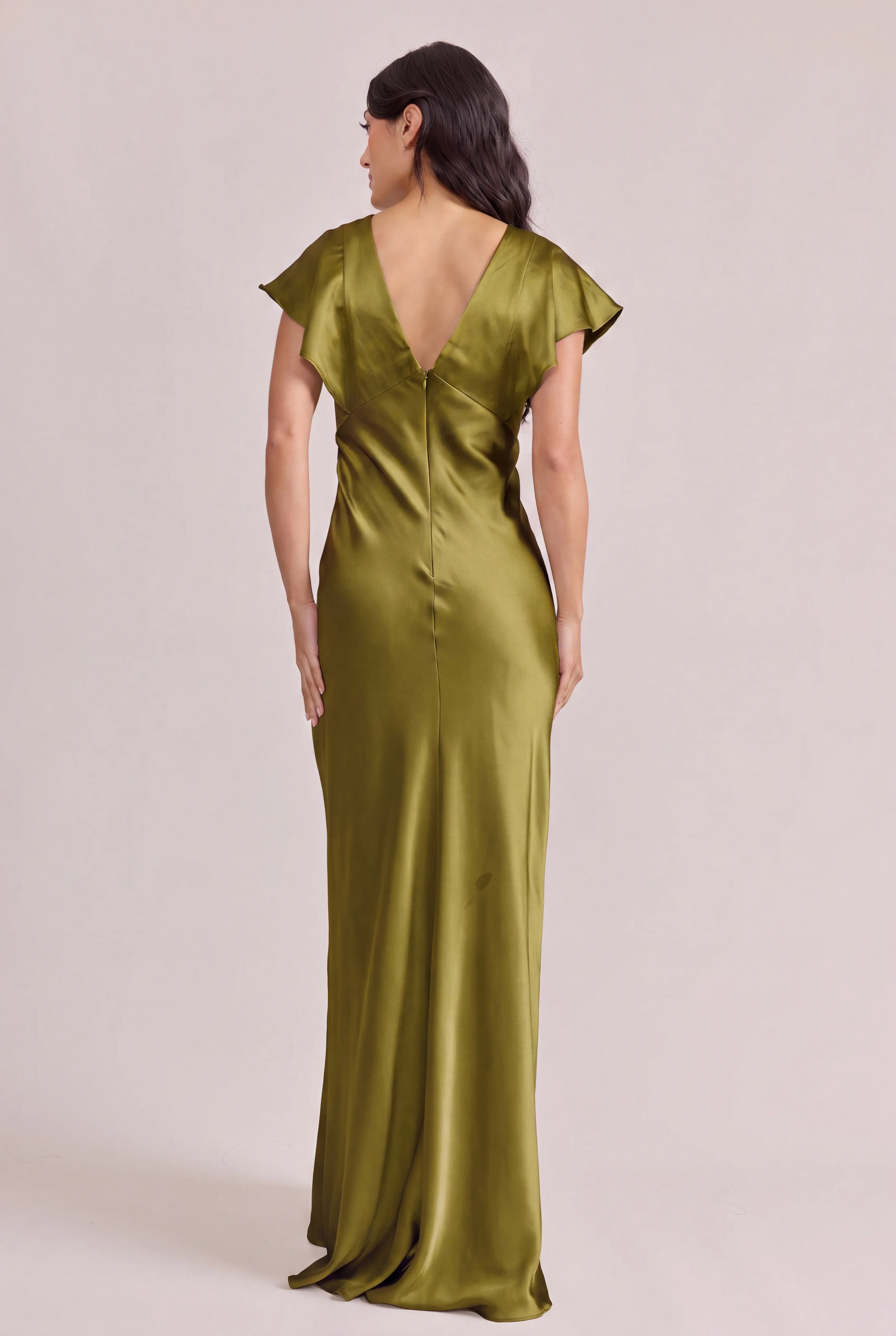 Eden Satin Dress | Made To Order - Image 179