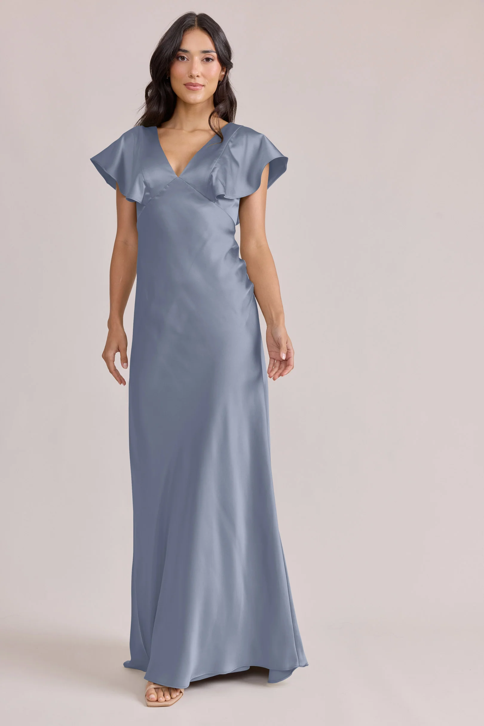 Eden Satin Dress | Made To Order - Image 73