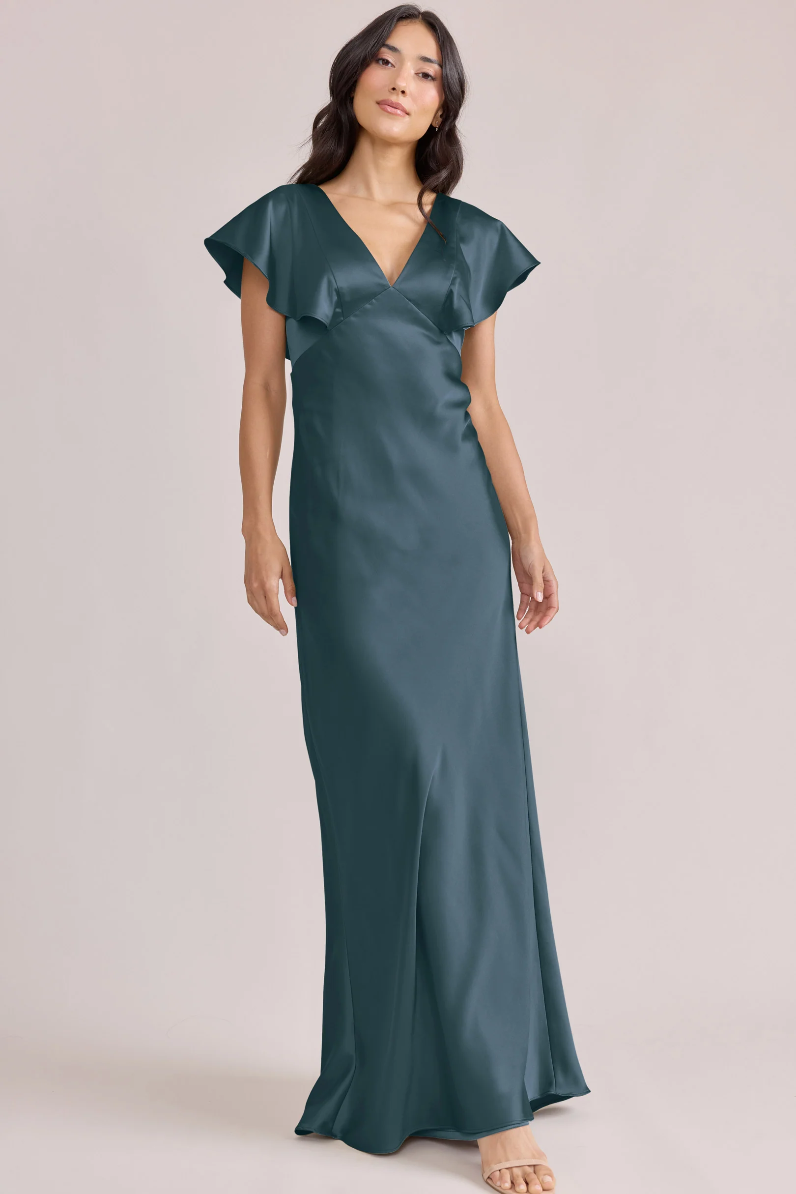 Eden Satin Dress | Made To Order - Image 75