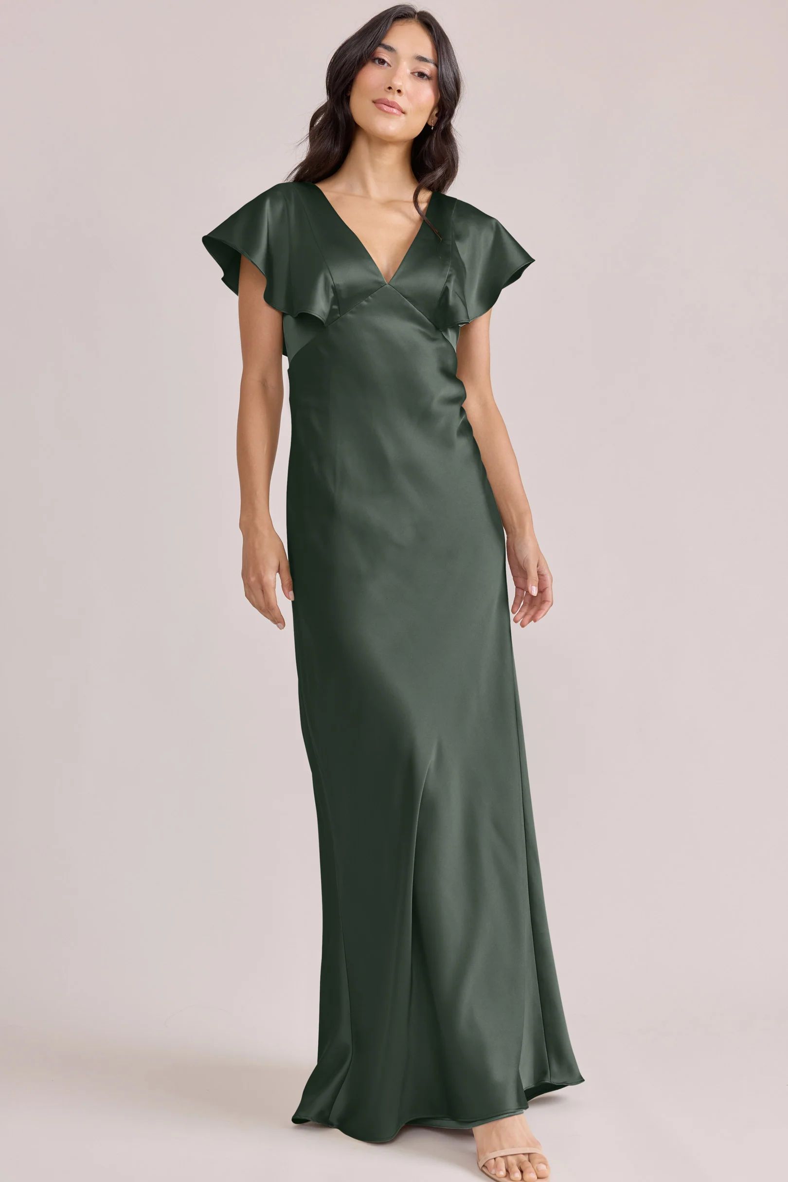 Eden Satin Dress | Made To Order - Image 85