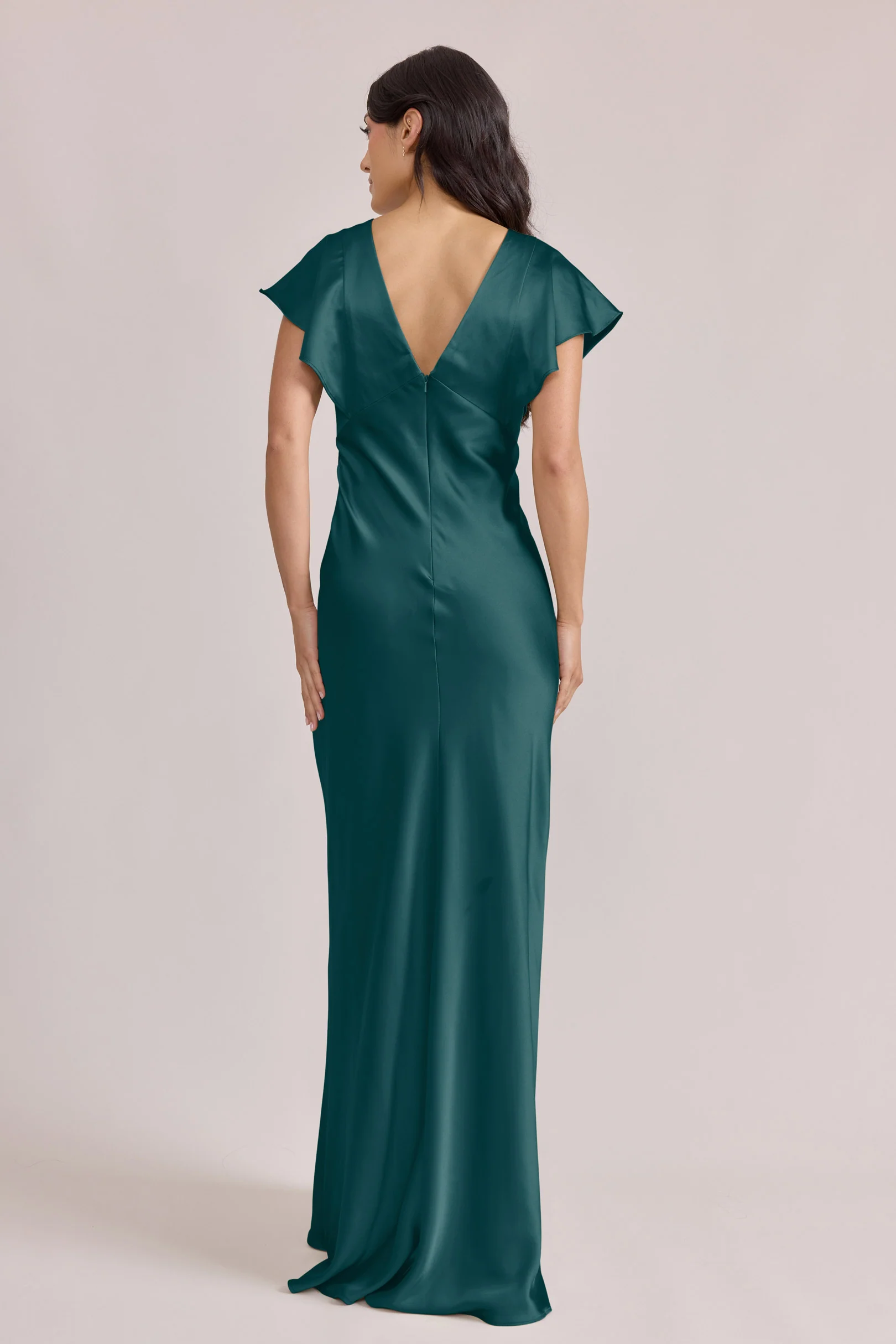Eden Satin Dress | Made To Order - Image 90