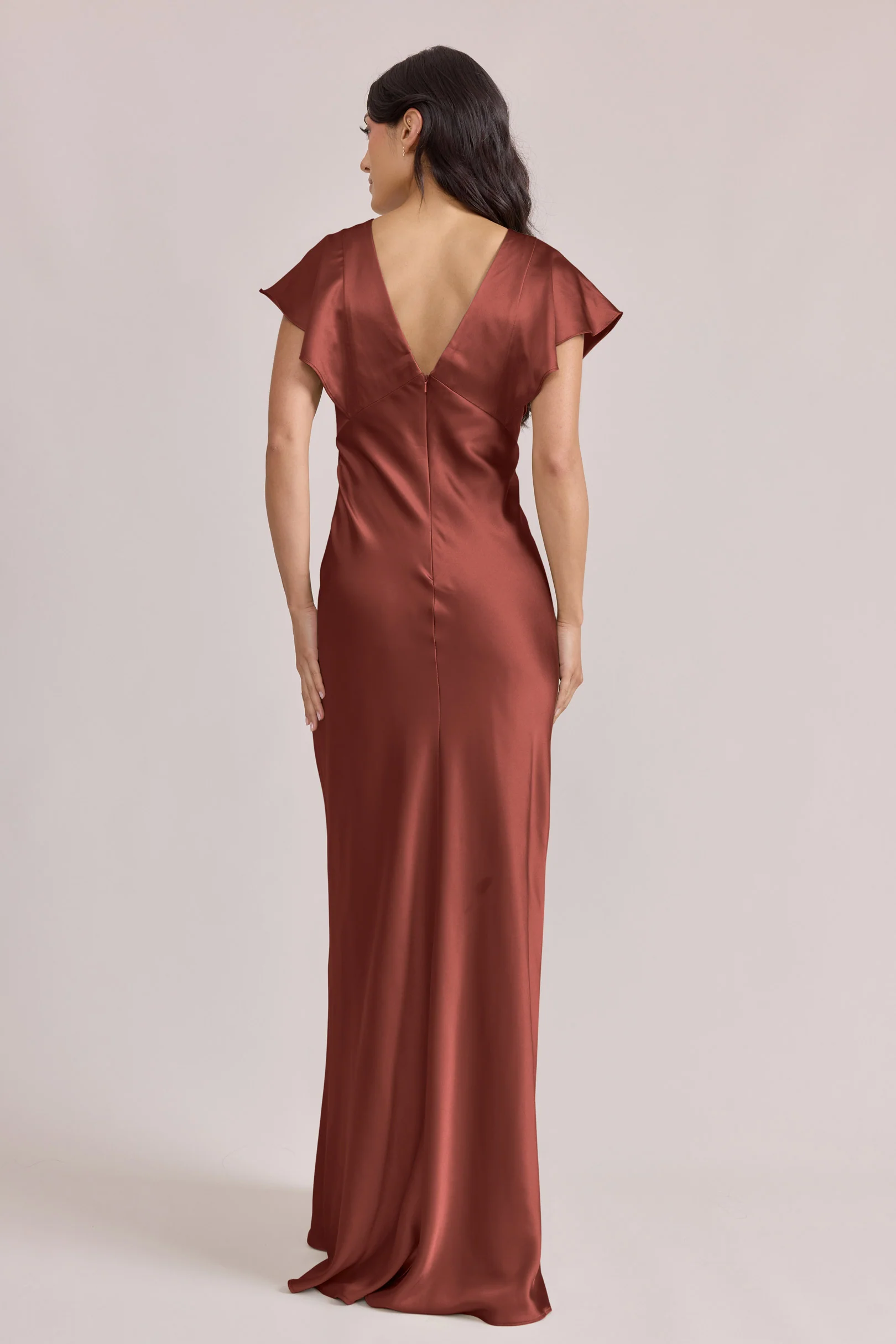Eden Satin Dress | Made To Order - Image 92