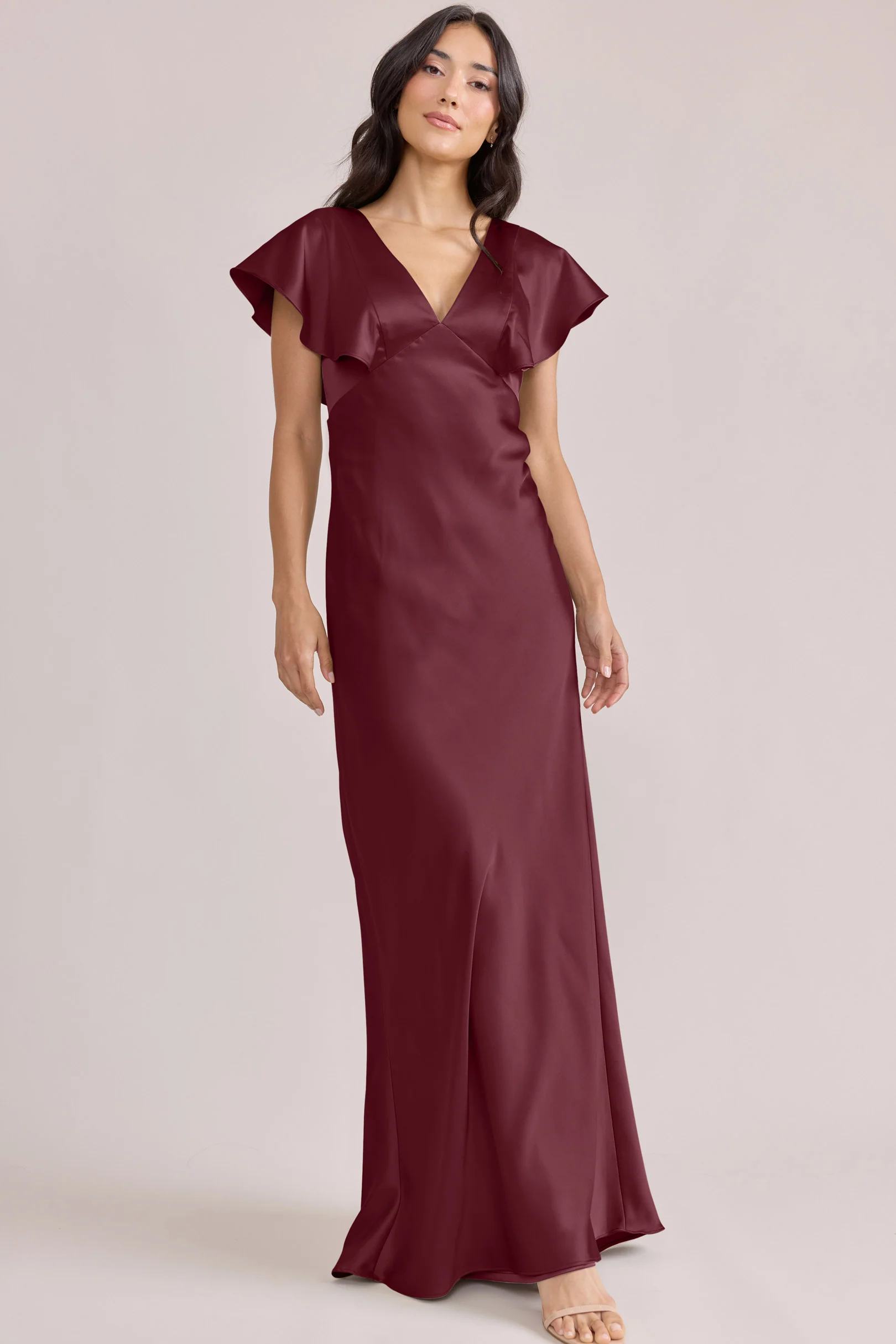 Eden Satin Dress | Made To Order - Image 93