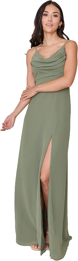 Ember Chiffon Dress | Made To Order - Image 148