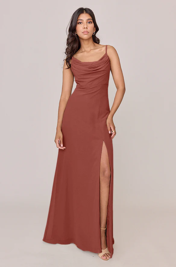 Ember Chiffon Dress | Made To Order - Image 58