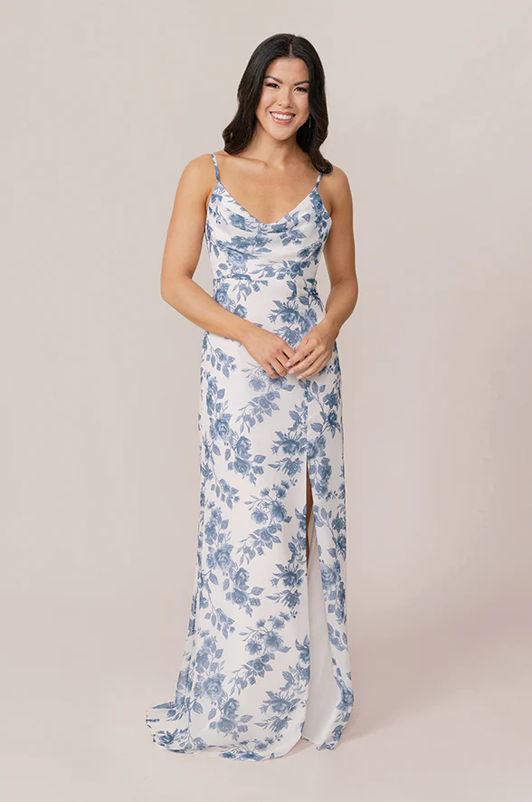 Ember Chiffon Floral Print Dress | Made To Order - Image 15