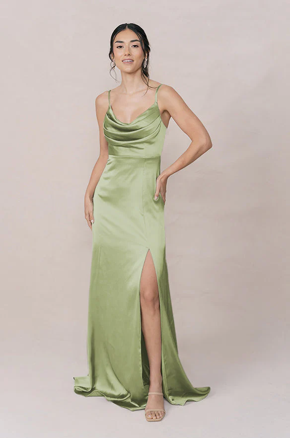 Ember Satin Dress | Made To Order - Image 156