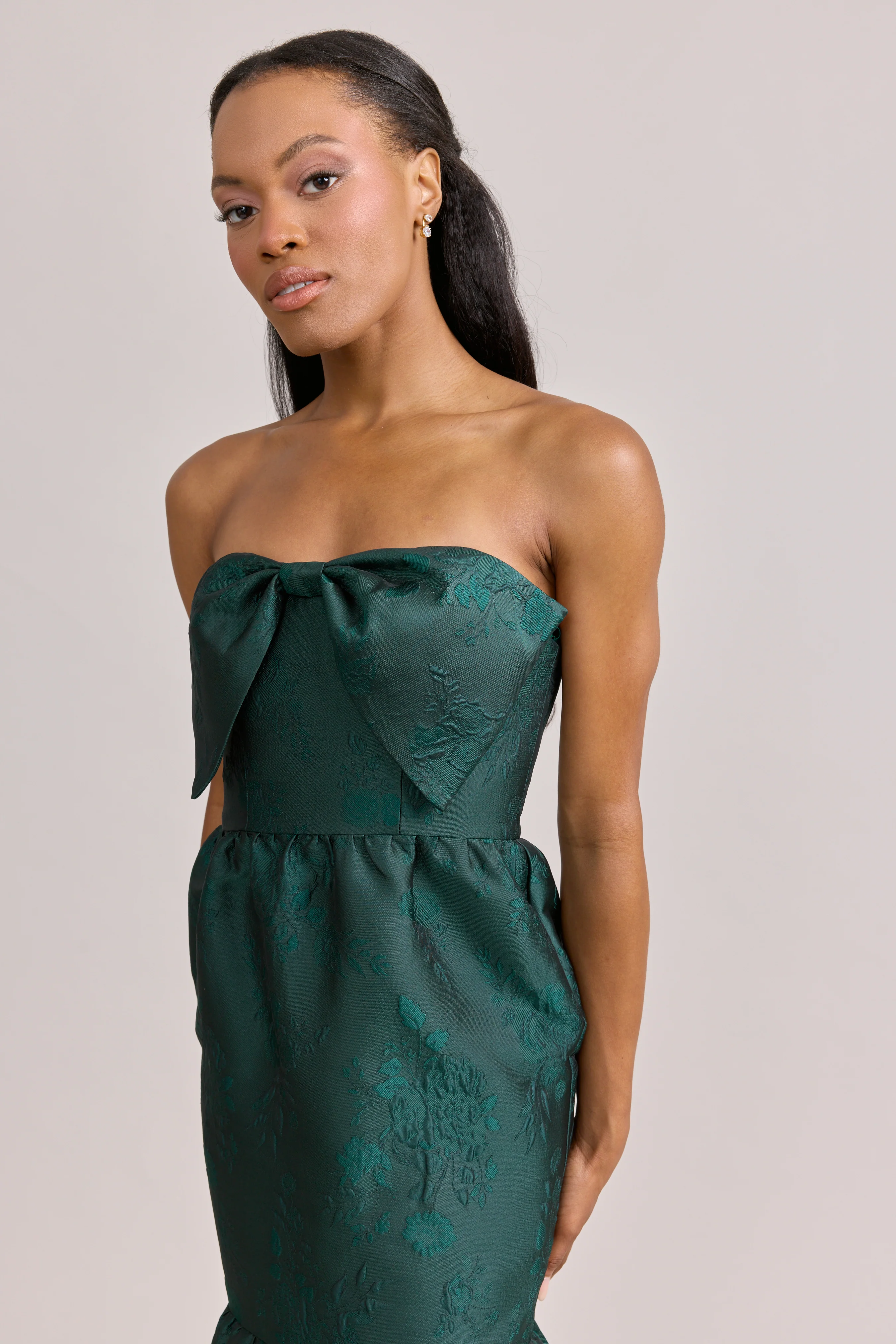 Esme Jacquard Dress | Made To Order - Image 53