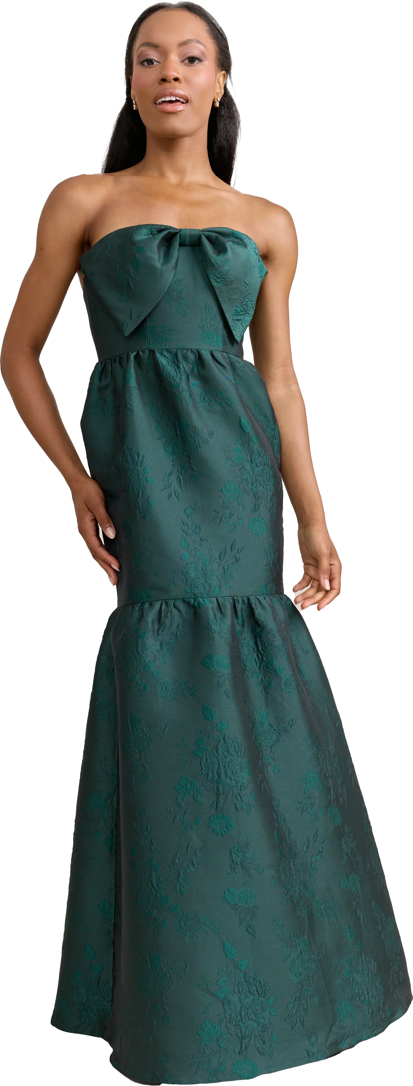 Esme Jacquard Dress | Made To Order - Image 55