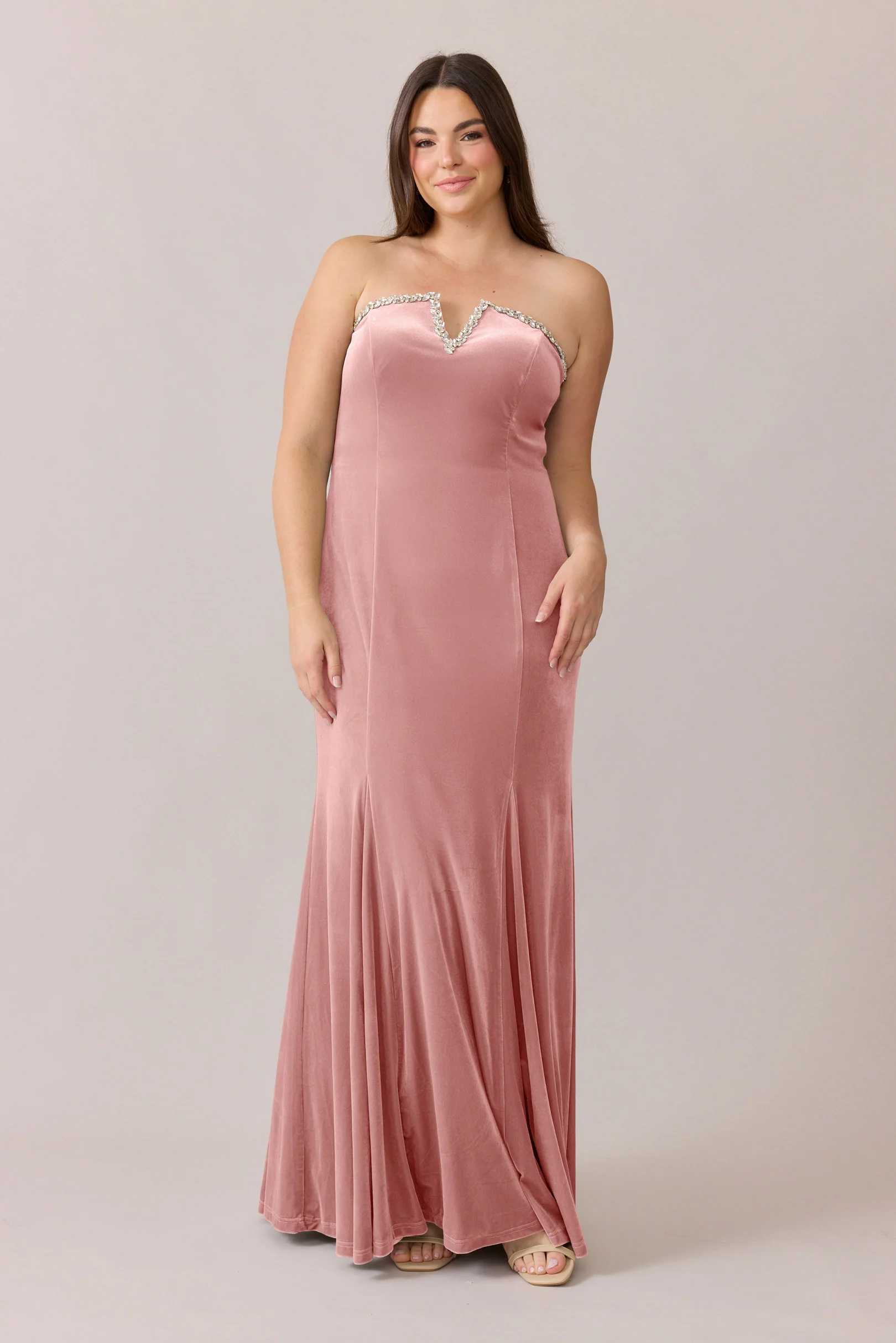 Estelle Luxe Velvet Dress | Made To Order - Image 15