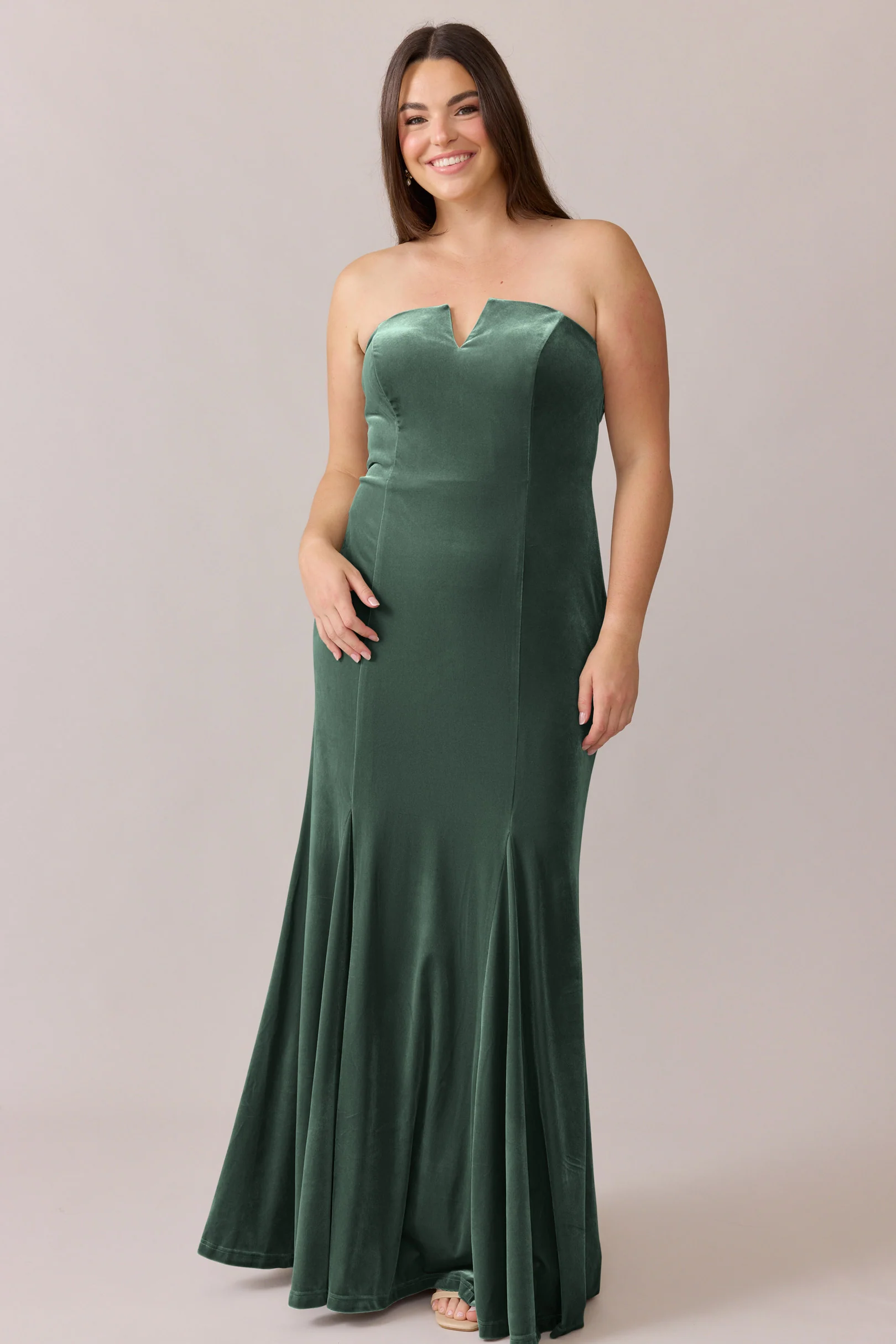 Estelle Velvet Dress | Made To Order - Image 12