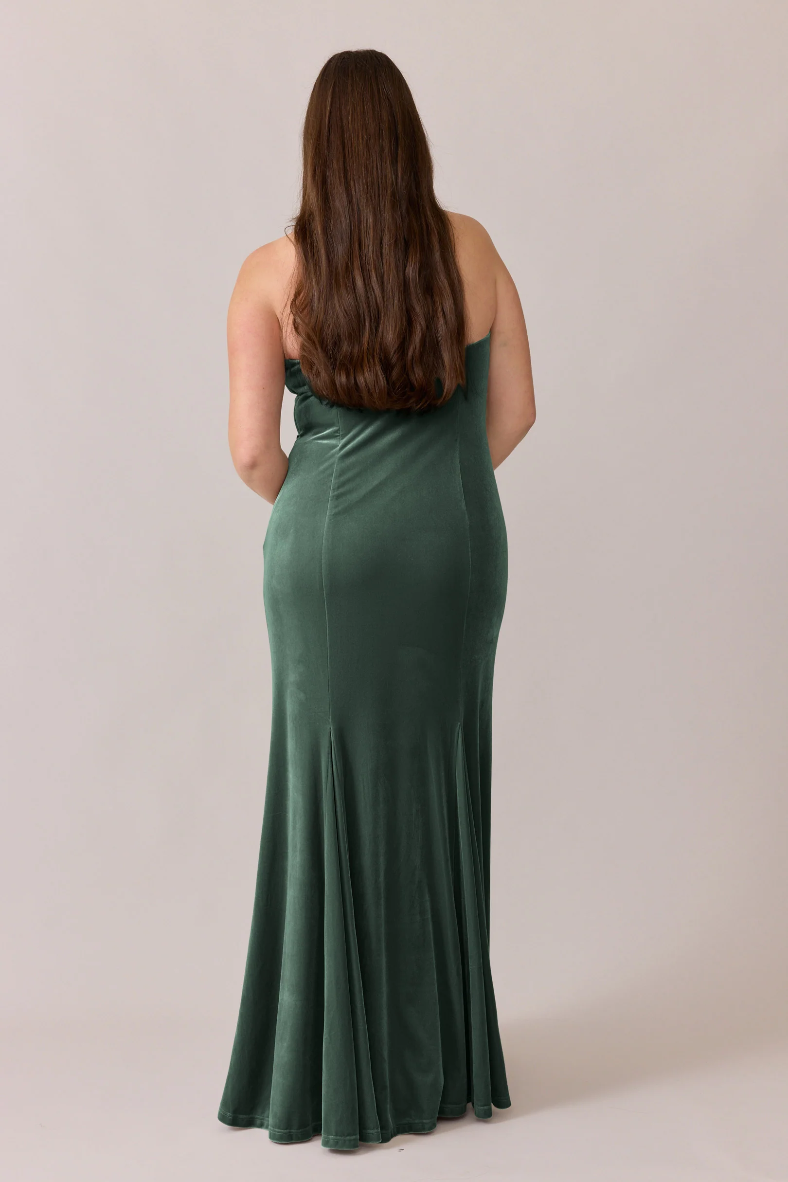 Estelle Velvet Dress | Made To Order - Image 13