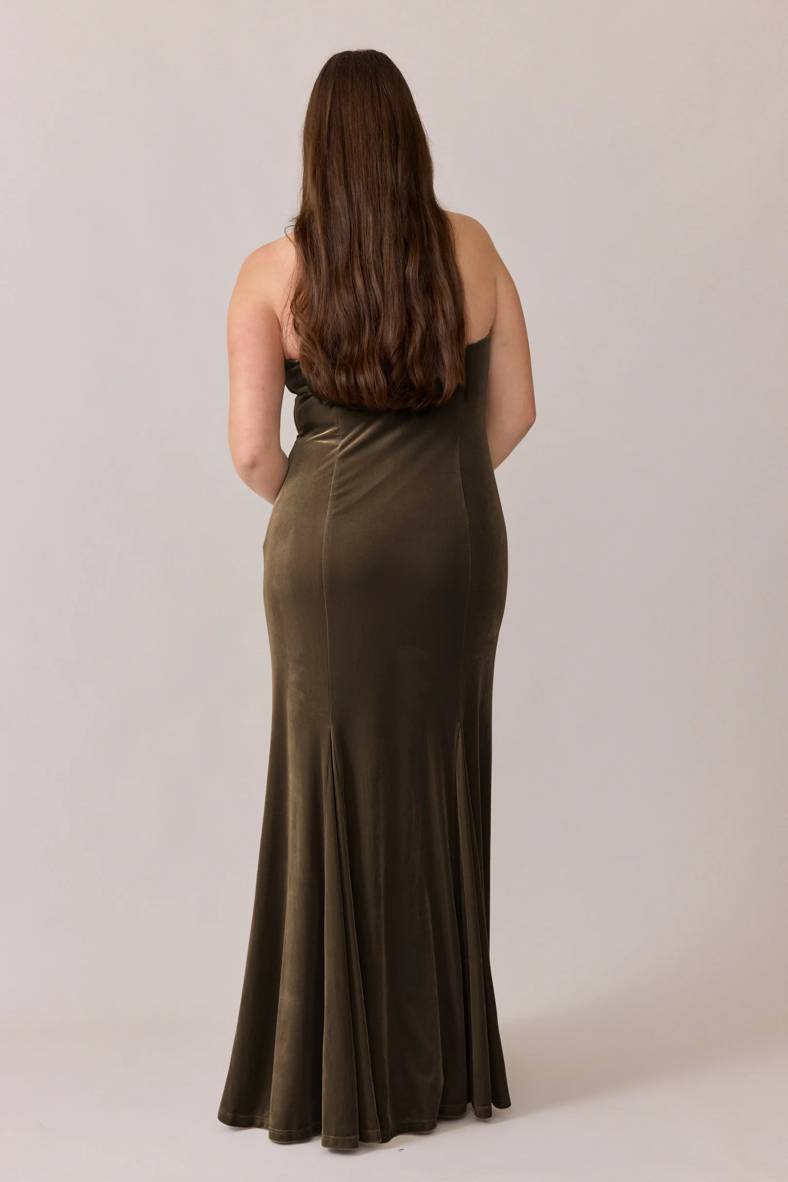 Estelle Velvet Dress | Made To Order - Image 36
