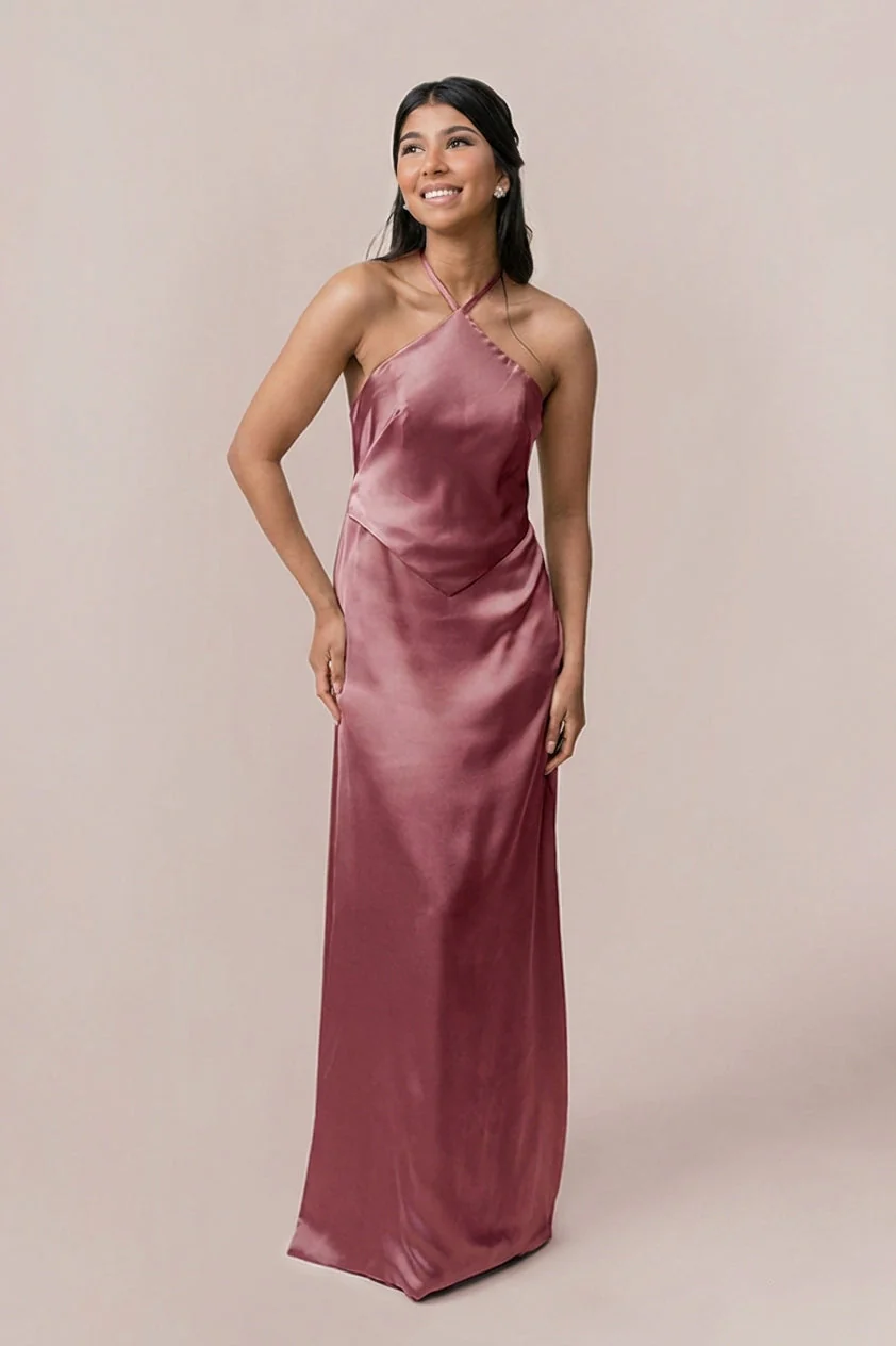 Everly Satin Dress | Made To Order - Image 121