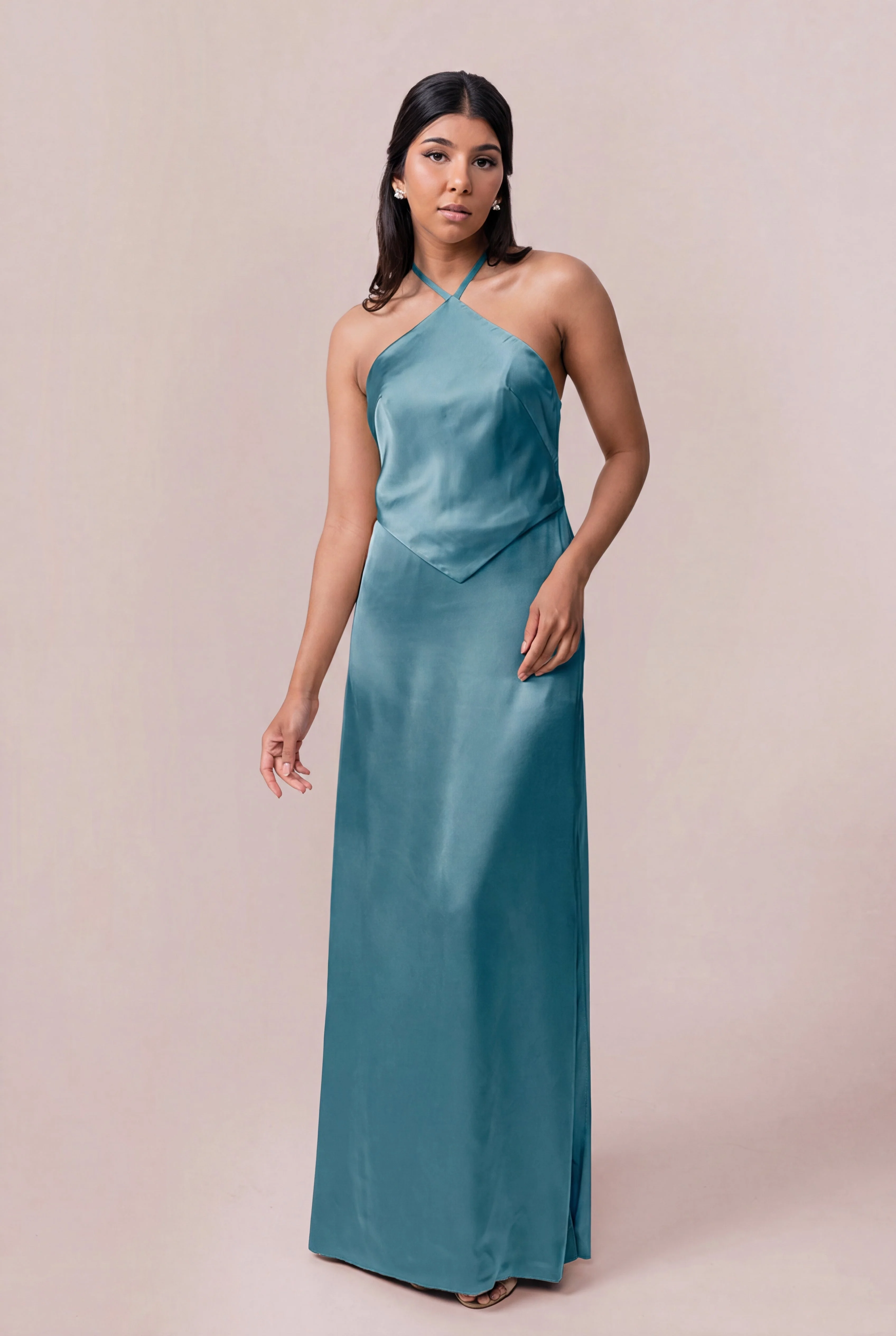 Everly Satin Dress | Made To Order - Image 123