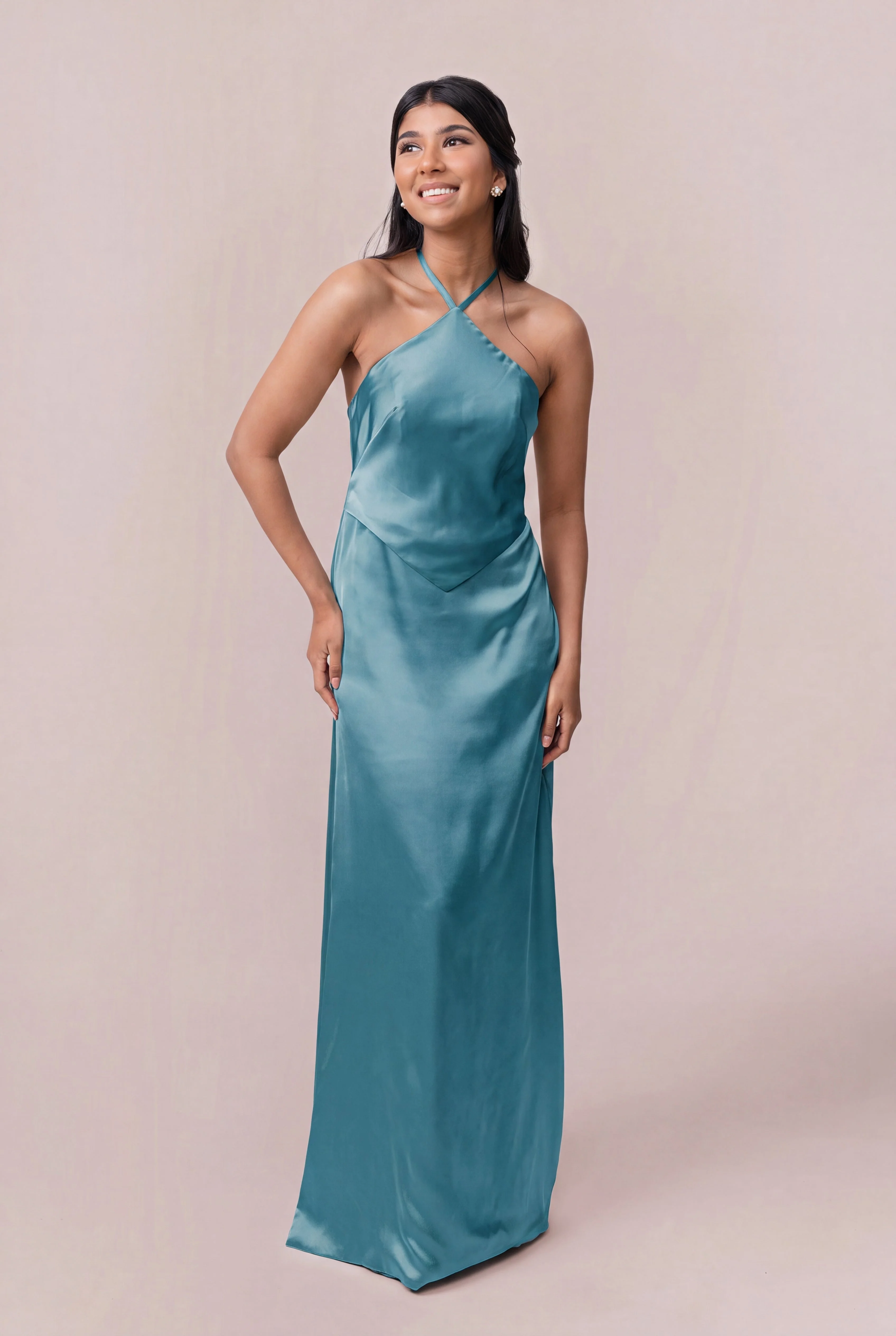 Everly Satin Dress | Made To Order - Image 124