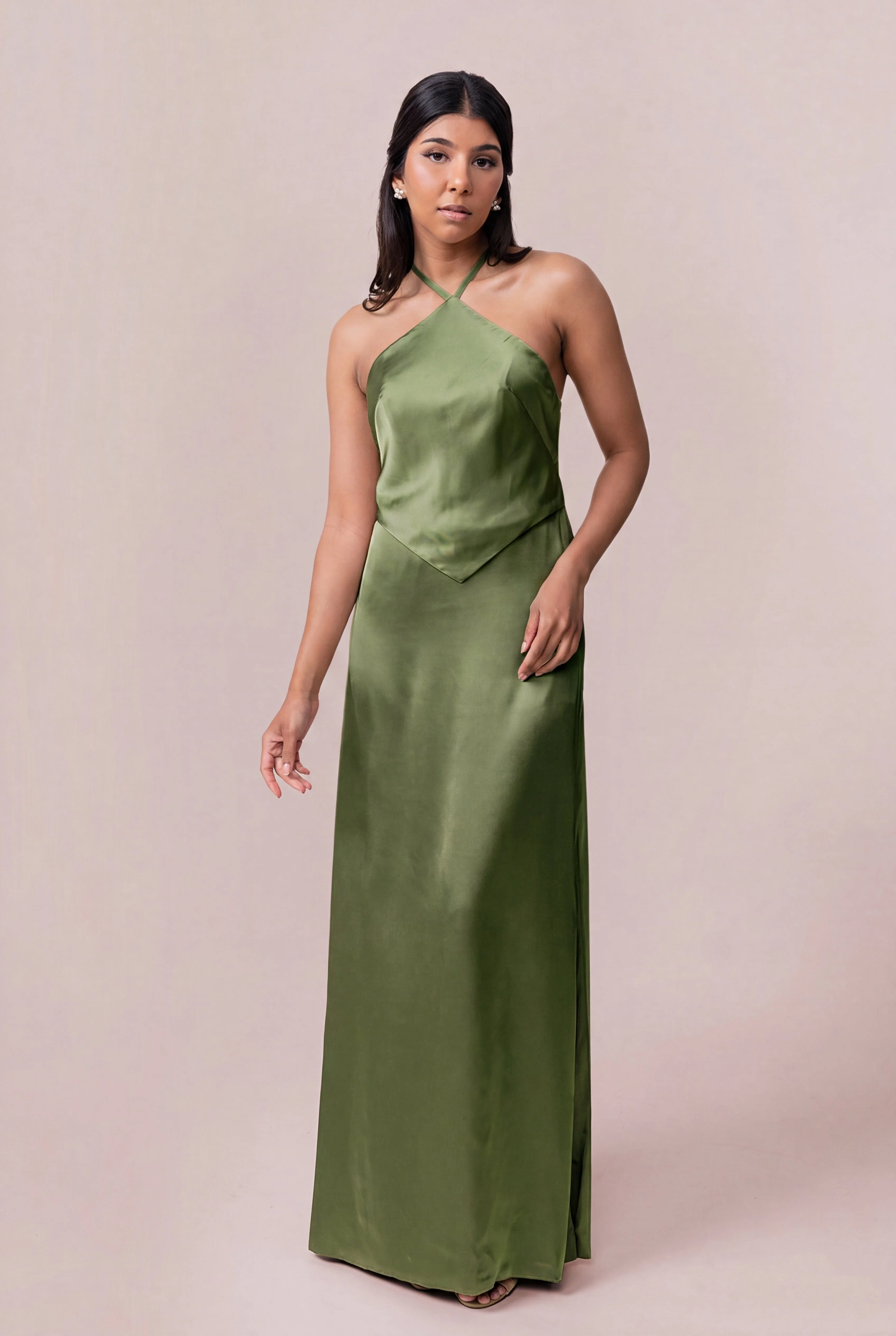 Everly Satin Dress | Made To Order - Image 126