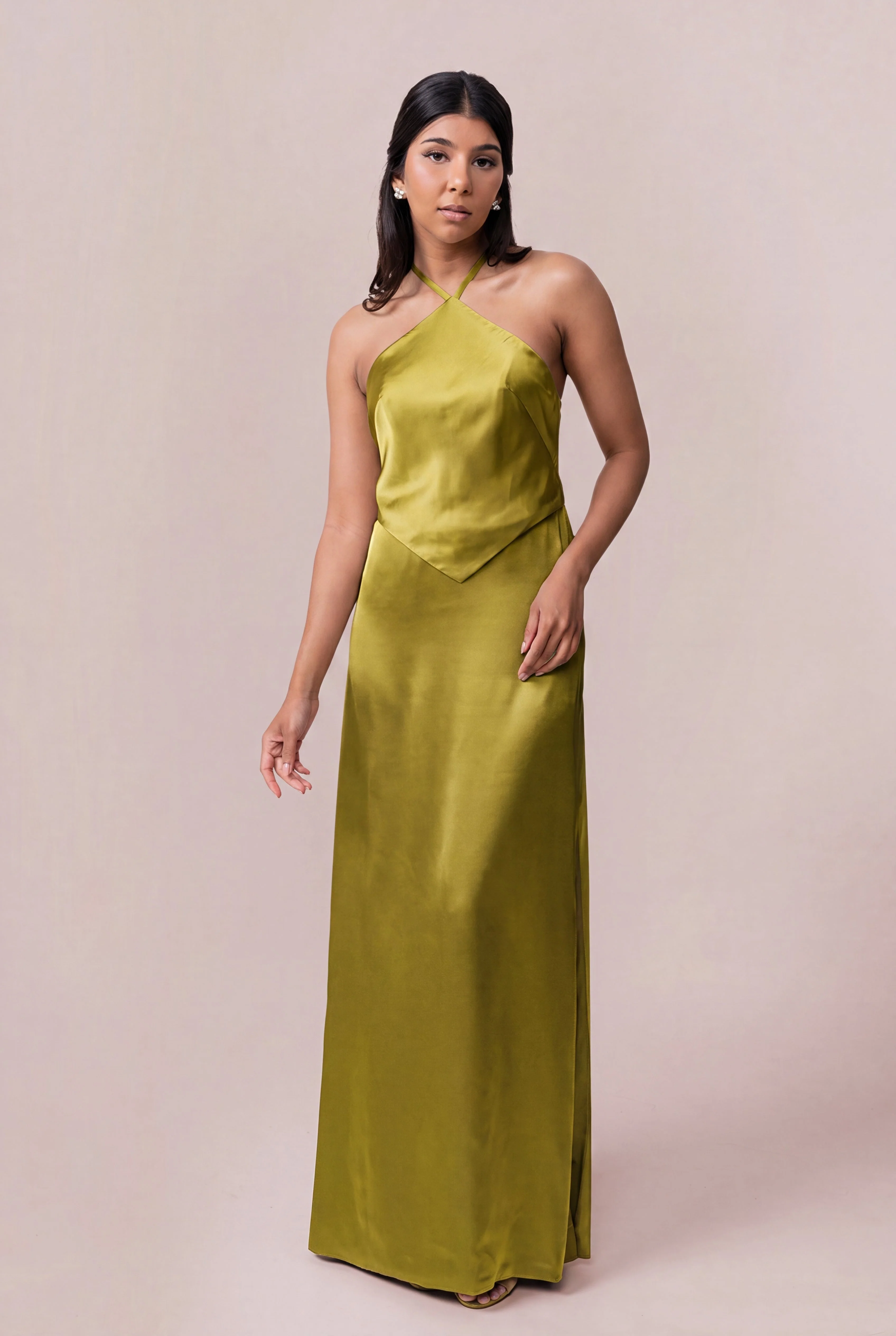 Everly Satin Dress | Made To Order - Image 127