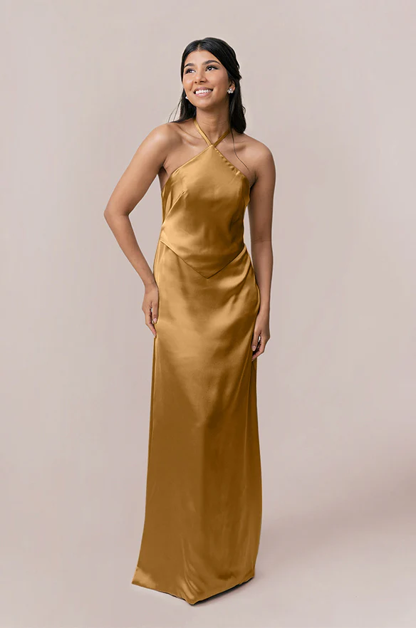 Everly Satin Dress | Made To Order - Image 18