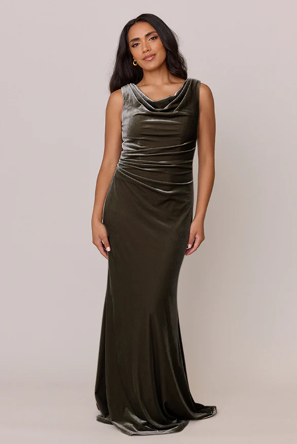 Faith Velvet Dress | Made To Order - Image 18