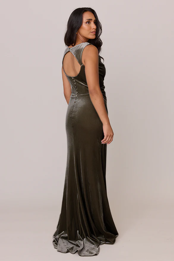 Faith Velvet Dress | Made To Order - Image 19