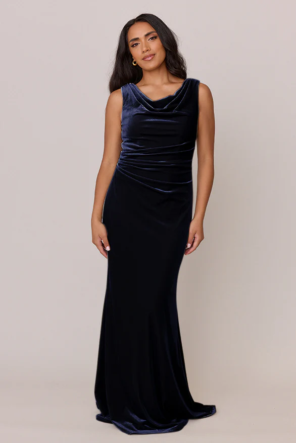 Faith Velvet Dress | Made To Order - Image 32