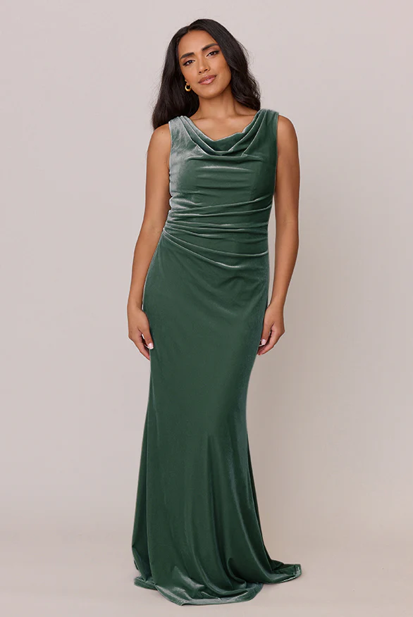 Faith Velvet Dress | Made To Order - Image 38