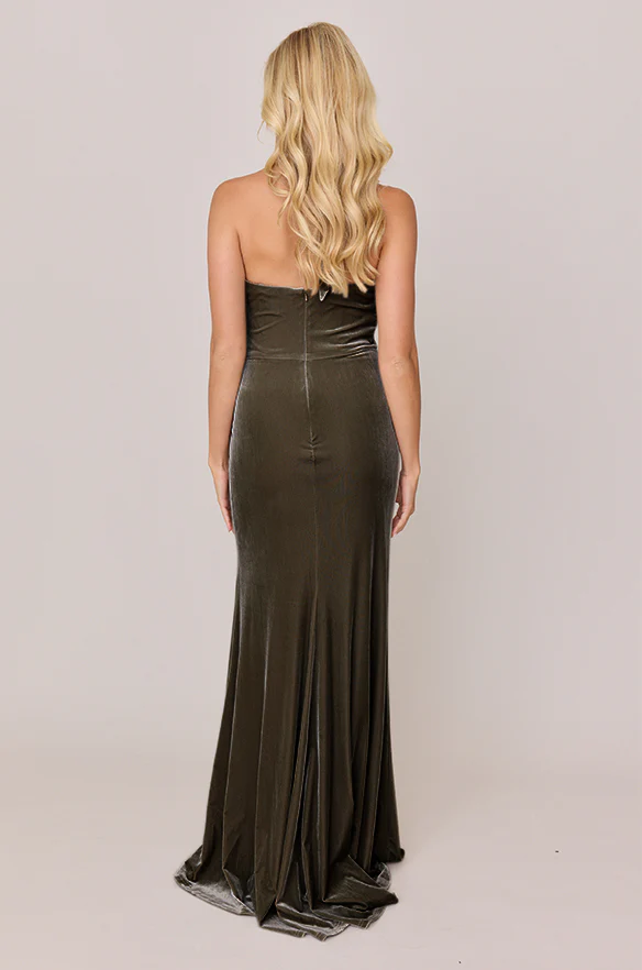 Fallon Velvet Dress | Made To Order - Image 16