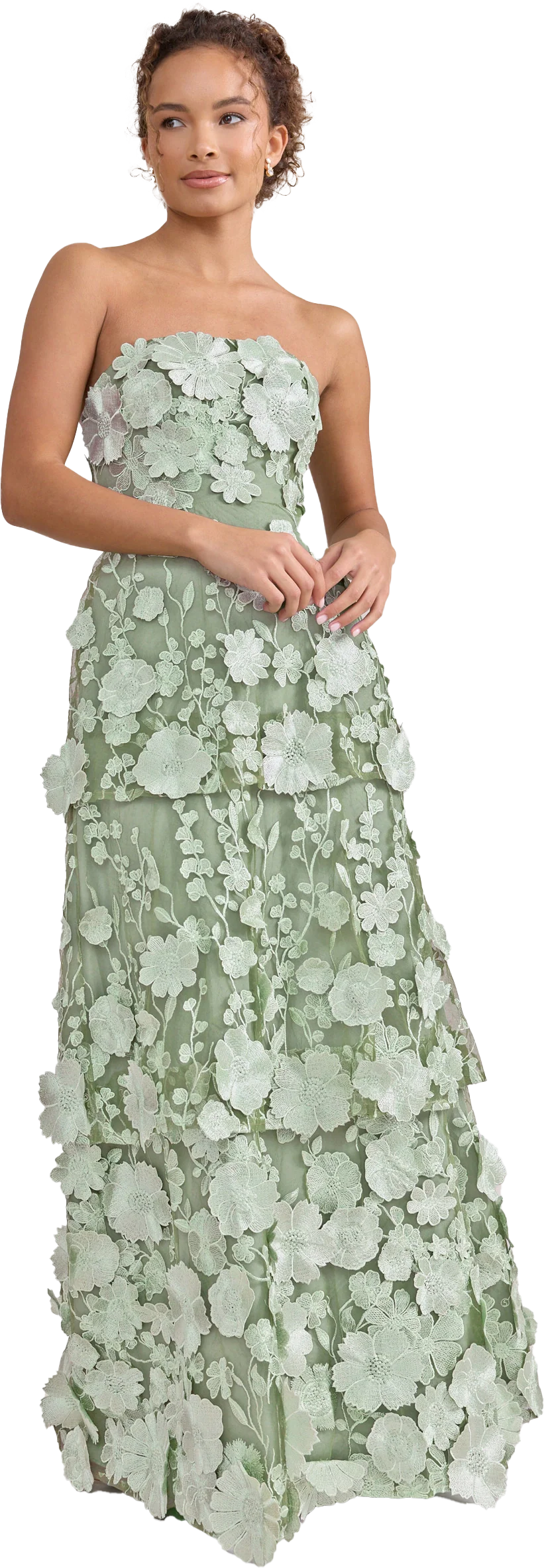 Flora Appliqué Dress | Ready To Ship | Meadow - Image 8