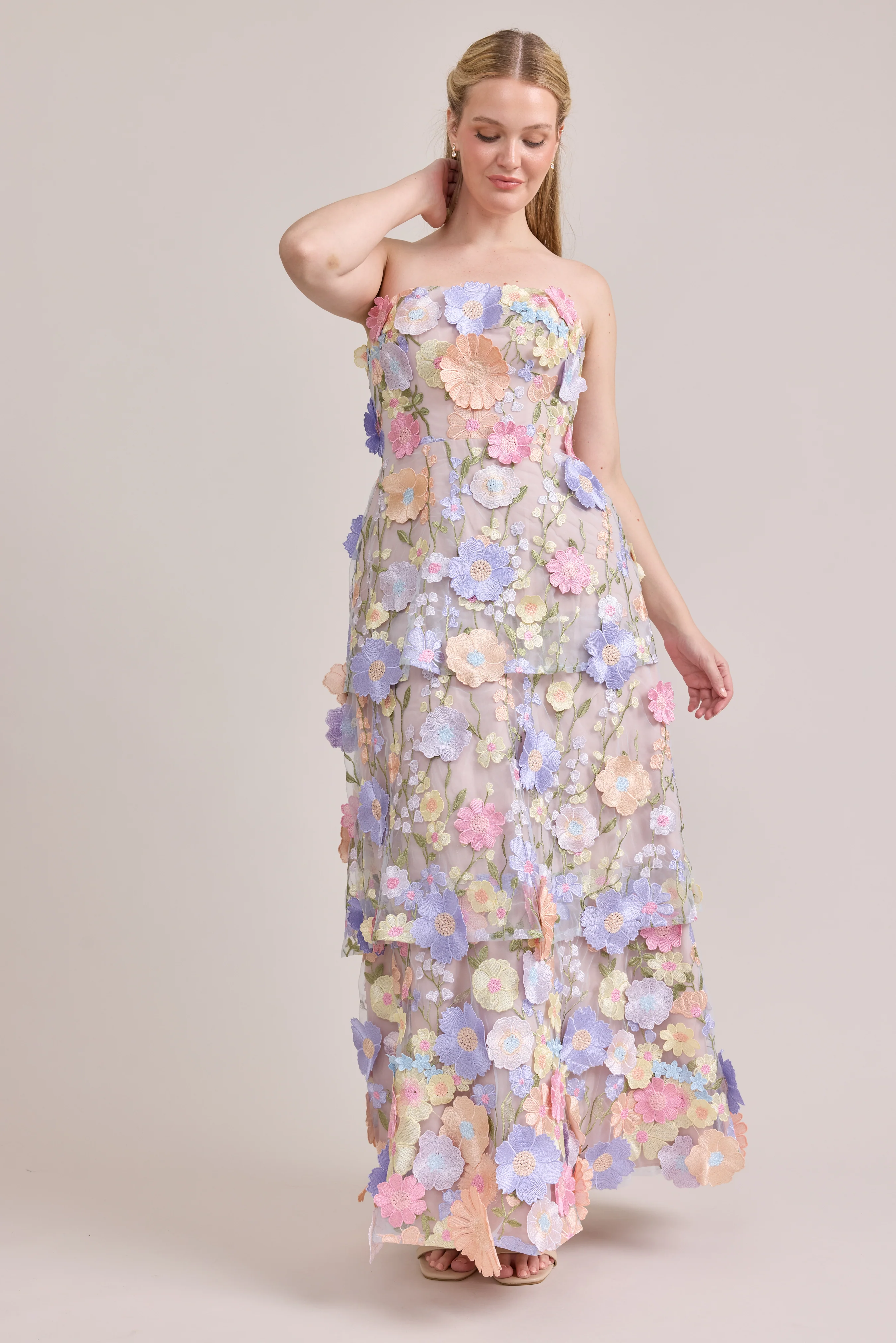 Flora Appliqué Dress | Ready To Ship - Image 16