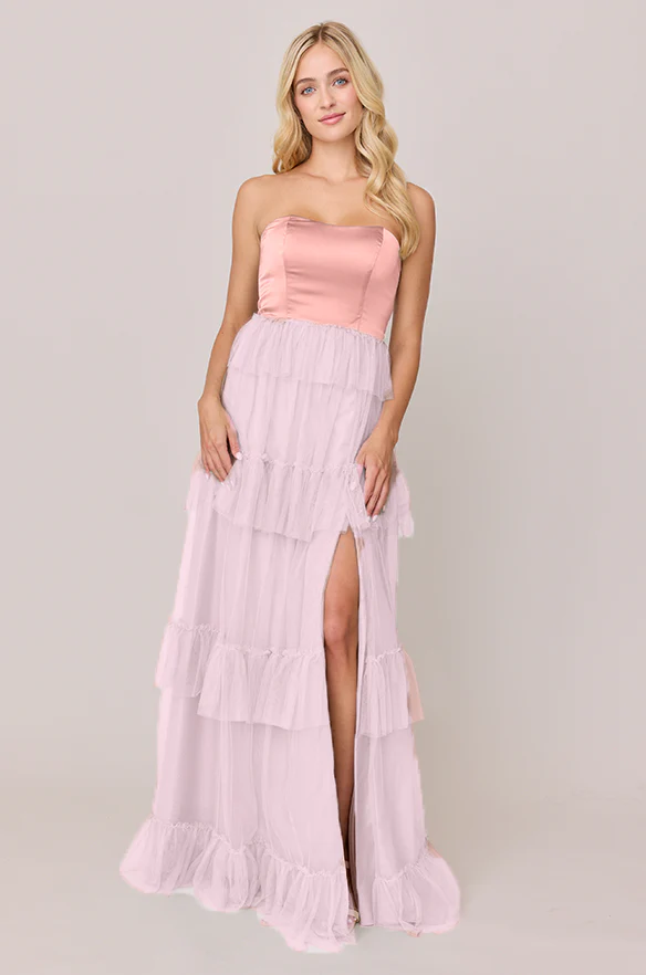 Frankie Convertible Satin + Tulle Dress | Made To Order - Image 10