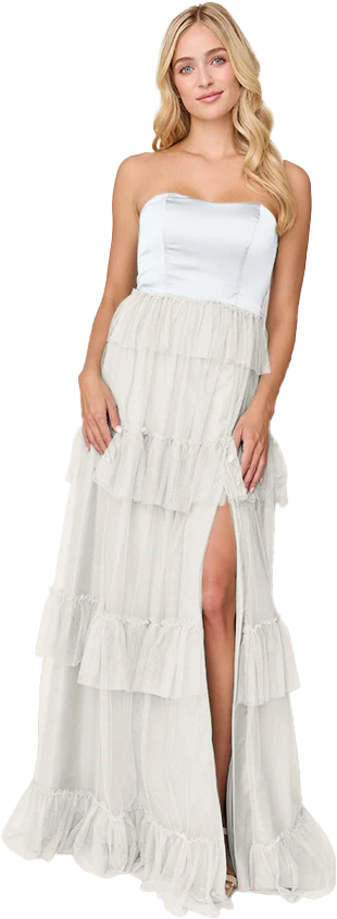 Frankie Convertible Satin + Tulle Dress | Made To Order - Image 57